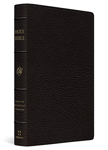 ESV Preaching Bible Verse-by-Verse Edition (Goatskin Black)