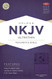 NKJV Ultrathin Reference Bible Purple LeatherTouch