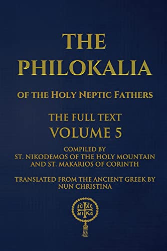 Philokalia volume 5 The Full Text