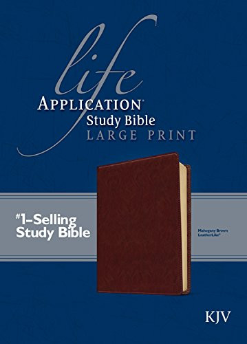 KJV Life Application Study Bible Large Print - Red Letter