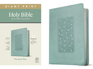 NLT Personal Size Giant Print Holy Bible - Red Letter LeatherLike