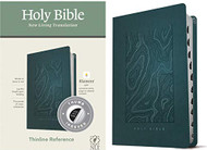 NLT Thinline Reference Holy Bible - Red Letter LeatherLike Earthen