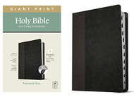 NLT Personal Size Giant Print Holy Bible - Red Letter LeatherLike