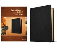 Every Man's Bible NIV Large Print (Genuine Leather Black)