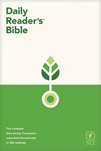 NLT Daily Reader's Bible (Red Letter )