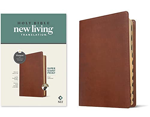 NLT Super Giant Print Bible Filament-Enabled Edition