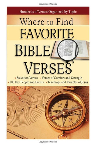 Where to Find Favorite Bible Verses