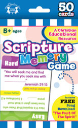 Scripture Memory Christian 50-Count Game Cards - I'm Learning the Bible