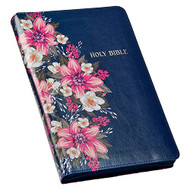 Holy Bible Standard Size Faux Leather Red Letter Edition - Thumb Indexed