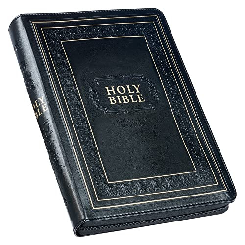 KJV Holy Bible Giant Print Full-size Faux Leather w/Thumb Index