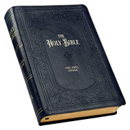 KJV Holy Bible Giant Print Full-Size Faux Leather w/Ribbon Marker