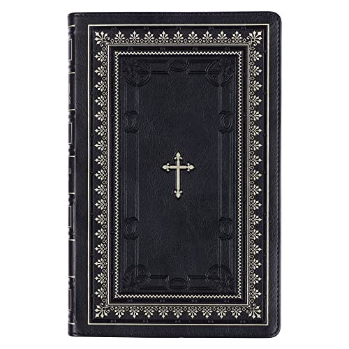 KJV Holy Bible Standard Size Faux Leather Red Letter Edition - Thumb