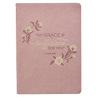 Christian Art Gifts Classic Journal My Grace is Sufficient 2