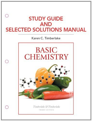 Study Guide For Basic Chemistry