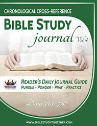Chronological Cross-Reference Bible Study Journal Volume 4