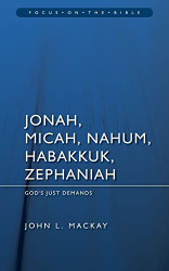 Jonah Micah Nahum Habakkuk & Zephaniah
