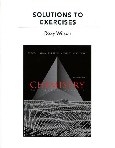 Solutions To Exercises For Chemistry