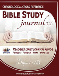 Chronological Cross-Reference Bible Study Journal Volume 1