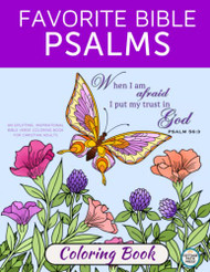 Favorite Bible Psalms Coloring Book
