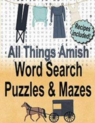 All Things Amish Word Search Puzzles and Mazes