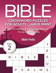 Bible Crossword Puzzles for Adults Large Print