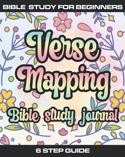 Verse Mapping Bible Study Journal