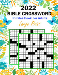 2022 Bible Crossword Puzzles Book For Adults large print