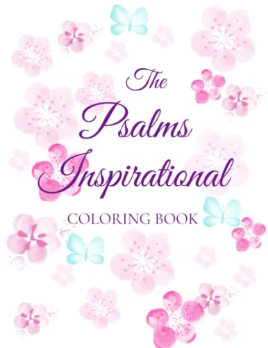 Psalms Inspirational Coloring Book