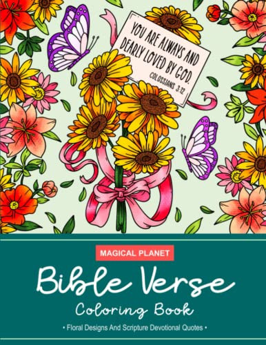 Bible Verse Coloring Book