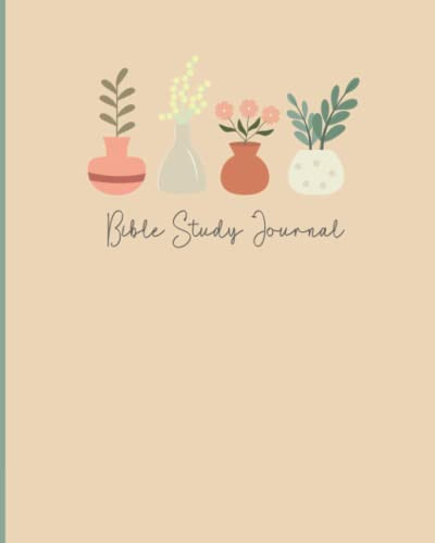 Bible Study Journal: 8" x 10" Church Notes Notebook Bible Journal