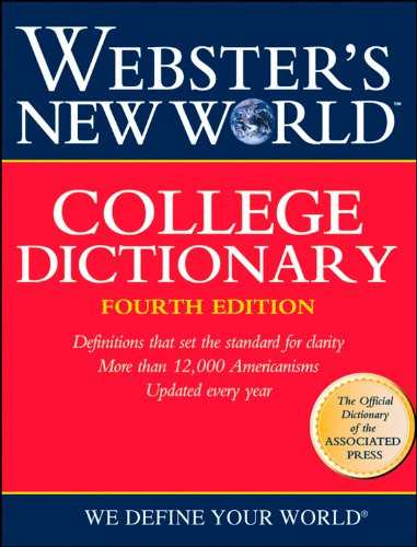 Webster's New World College Dictionary Indexed
