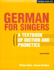 German for Singers: A Textbook of Diction and Phonetics (-ROM)