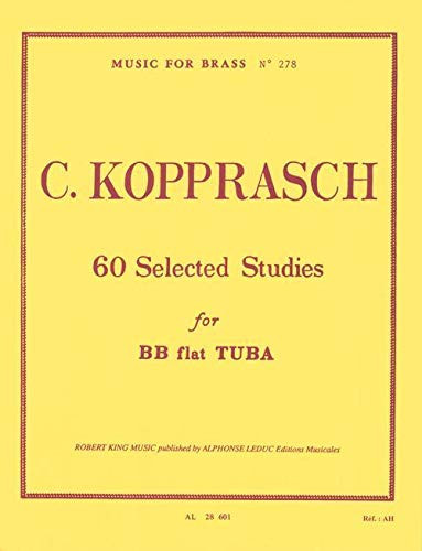 KOPPRASCH: 60 SELECTED STUDIES TUBA MFB278