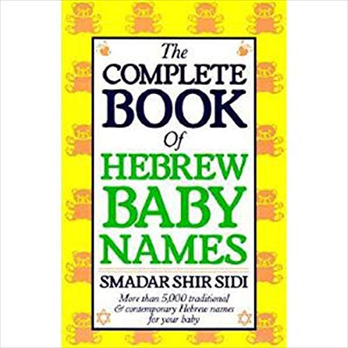 Complete Book of Hebrew Baby Names
