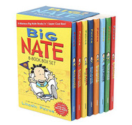 Big Nate Lincoln Peirce Series 8 Books Box Gift Set Includes Mr