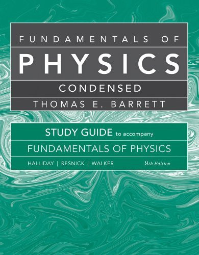 Fundamentals Of Physics Student's Companion