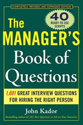 Manager's Book of Questions