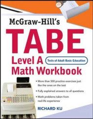 TABE (Test of Adult Basic Education) Level A Math Workbook