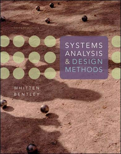 Systems Analysis and Design Methods