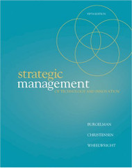 Strategic Management of Technology and Innovation