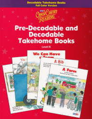 Open Court Reading Pre-Decodable and Decodable Takehome Books Level