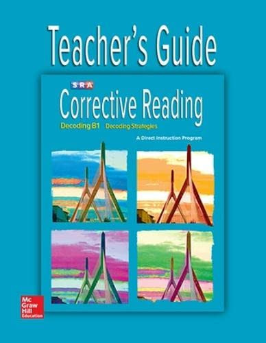 Corrective Reading: Decoding B1 Teacher's Guide Decoding Strategies