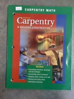 Carpentry and Building Construction Carpentry Math