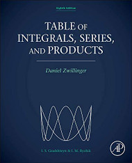 Table of Integrals Series and Products