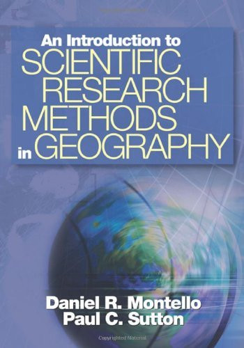 Introduction To Scientific Research Methods In Geography
