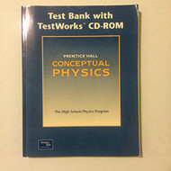 CONCEPTUAL PHYSICS 3E COMPUTER TEST BANK CD-ROM WITH BOOK 2002C