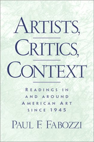 Artists Critics Context