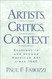Artists Critics Context