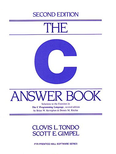 C Answer Book: Solutions to the Exercises in 'The C Programming