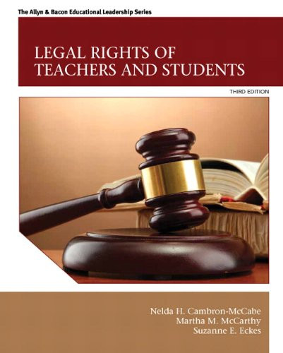 Legal Rights of Teachers and Students - The Allyn & Bacon Educational